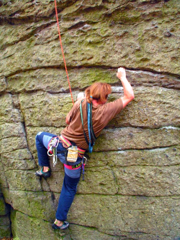 Czechia - rock climbing in Choustnik 21