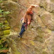 Czechia - rock climbing in Choustnik 23
