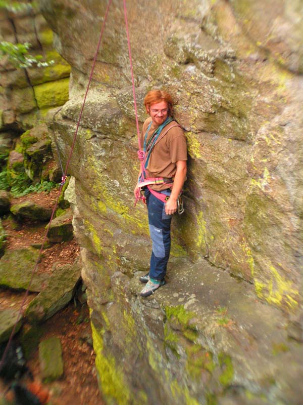 Czechia - Choustnik - a climbing rest