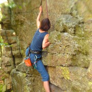 Czechia - rock climbing in Choustnik 29