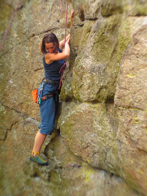 Czechia - rock climbing in Choustnik 30