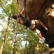 Czechia - rock climbing in Choustnik 31