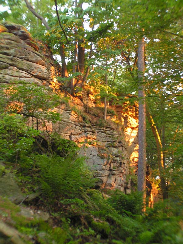 Czechia - rock climbing in Choustnik 33