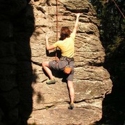 Czechia - rock climbing in Choustnik 38