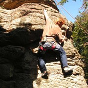 Czechia - rock climbing in Choustnik 43