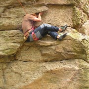 Czechia - rock climbing in Choustnik 44