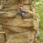 Czechia - rock climbing in Choustnik 45