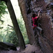 Czechia - climbing in the Elbe Sandstone 04