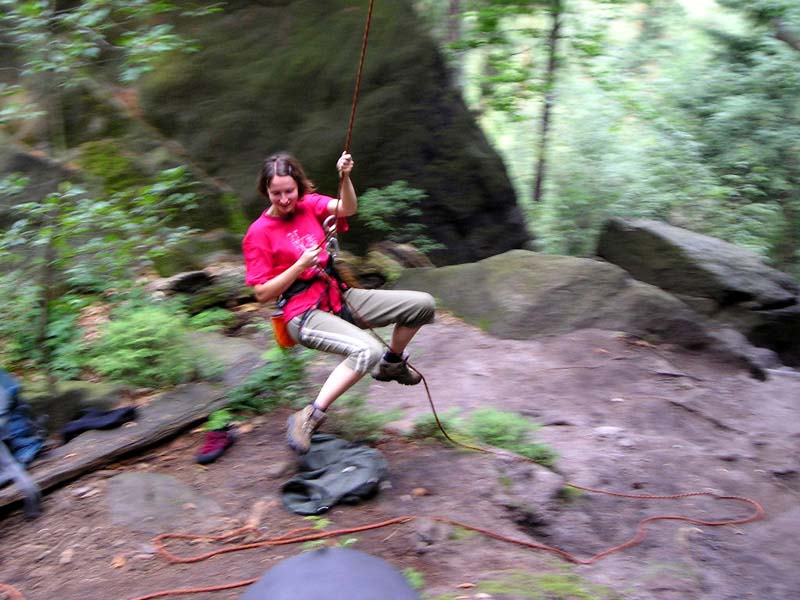 Czechia - climbing in the Elbe Sandstone 06