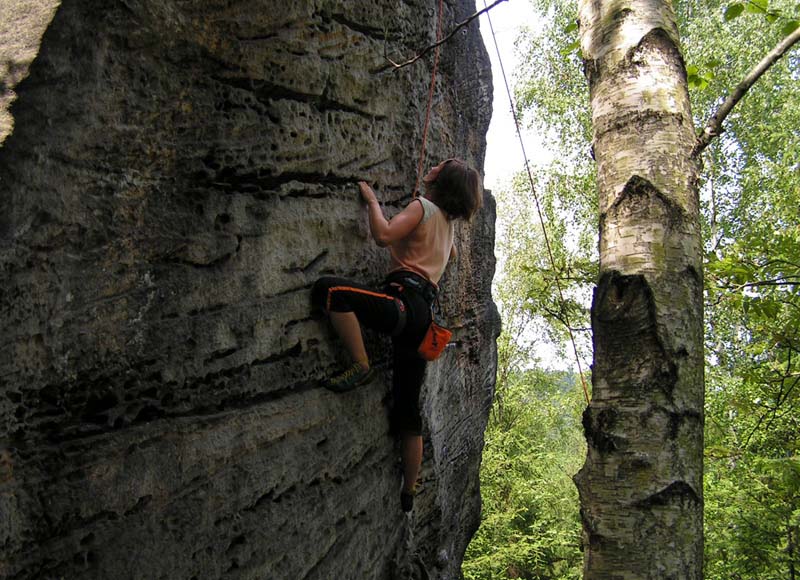 Czechia - climbing in the Elbe Sandstone 13