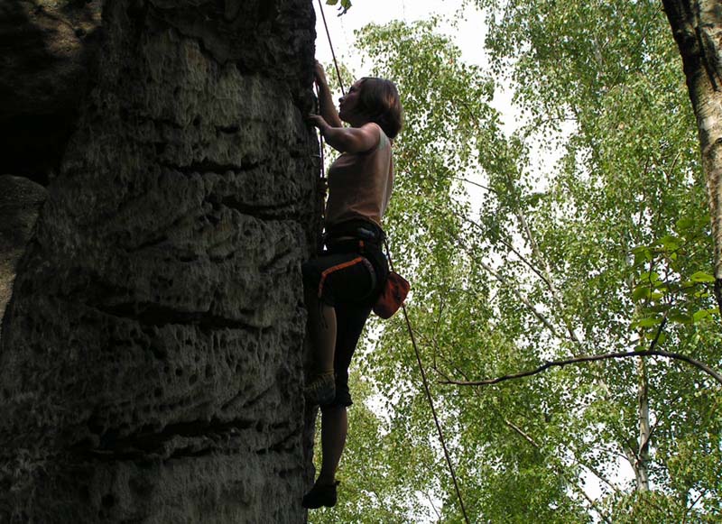 Czechia - climbing in the Elbe Sandstone 15