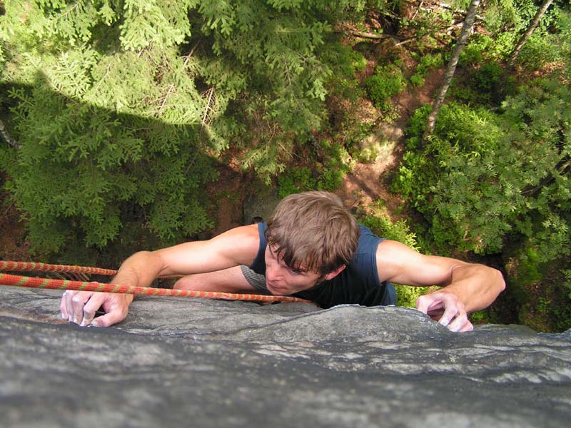 Czechia - climbing in the Elbe Sandstone 18