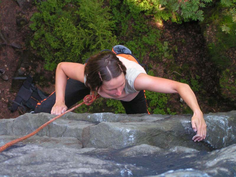 Czechia - climbing in the Elbe Sandstone 22