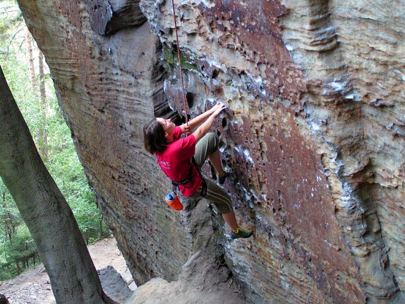 Czechia - climbing in the Elbe Sandstone 24