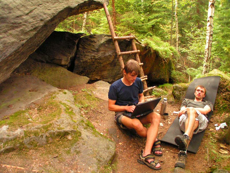 Czechia - climbing in the Elbe Sandstone 25