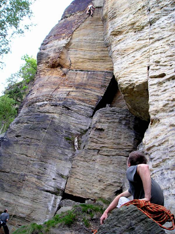 Czechia - climbing in the Elbe Sandstone 30