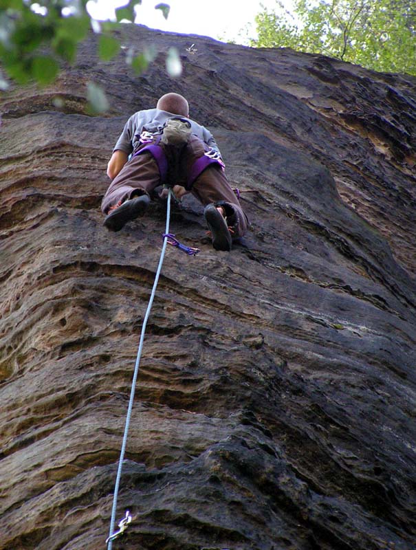 Czechia - climbing in the Elbe Sandstone 34