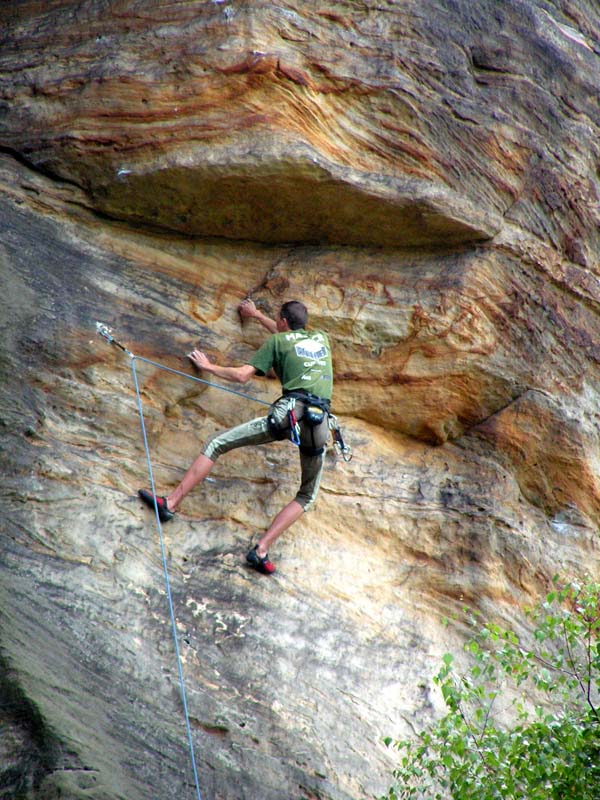 Czechia - climbing in the Elbe Sandstone 36