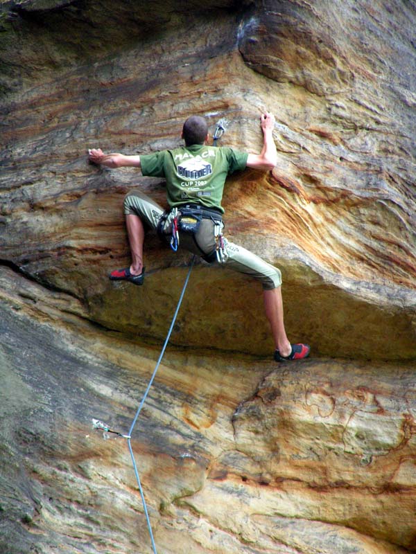 Czechia - climbing in the Elbe Sandstone 37