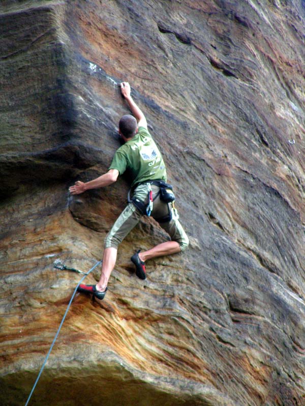 Czechia - climbing in the Elbe Sandstone 39