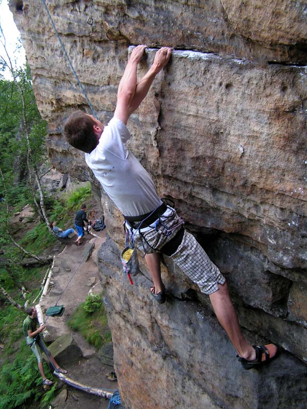 Czechia - climbing in the Elbe Sandstone 45