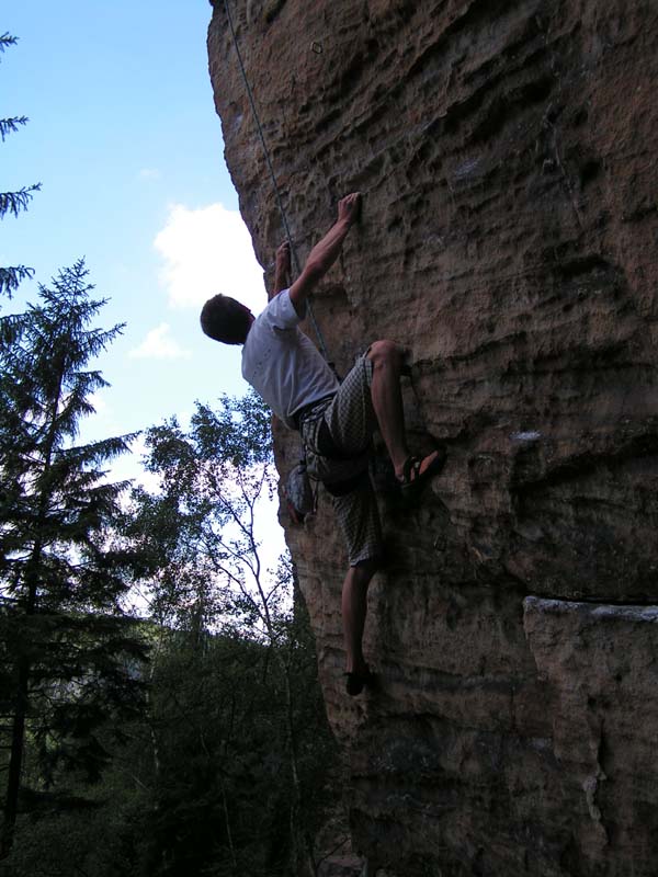 Czechia - climbing in the Elbe Sandstone 46