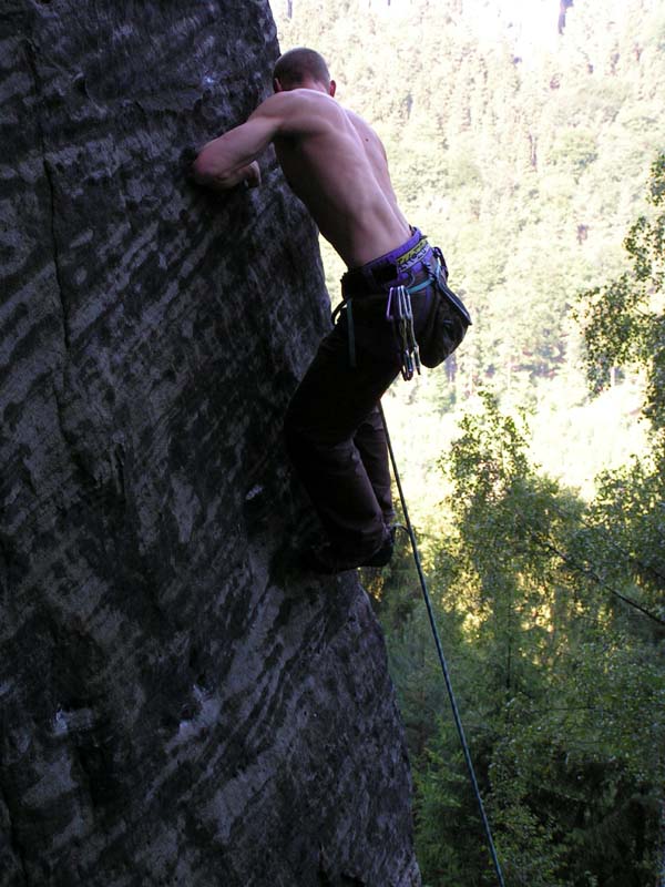 Czechia - climbing in the Elbe Sandstone 49