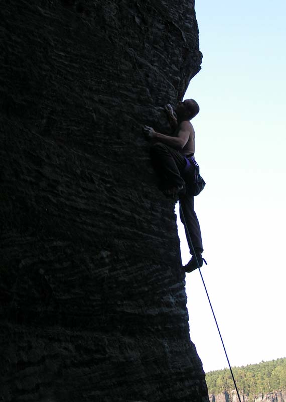 Czechia - climbing in the Elbe Sandstone 51