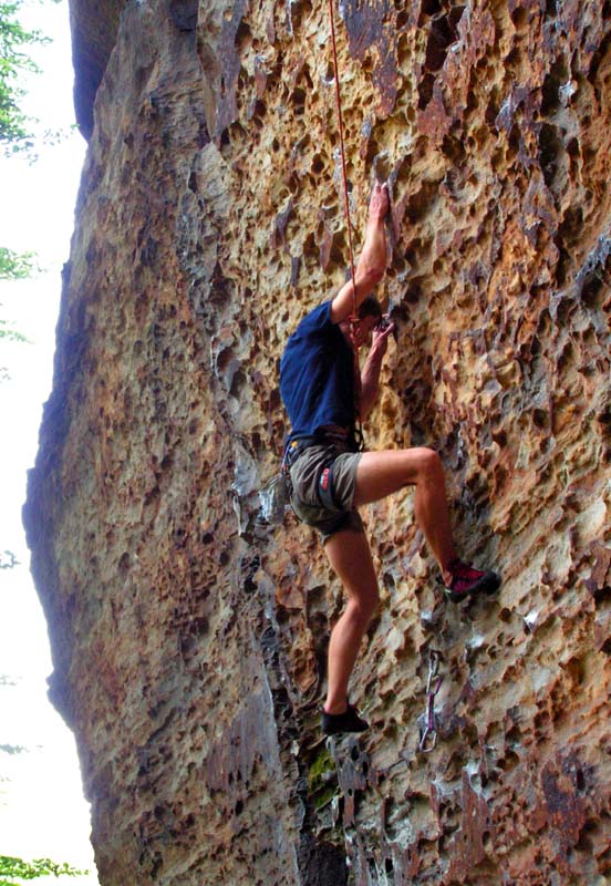 Czechia - climbing in the Elbe Sandstone 57