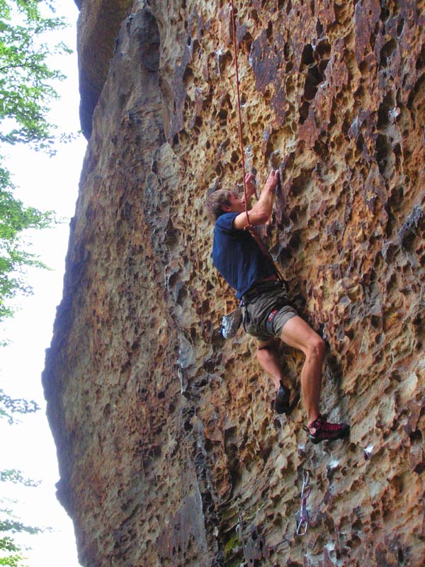 Czechia - climbing in the Elbe Sandstone 58