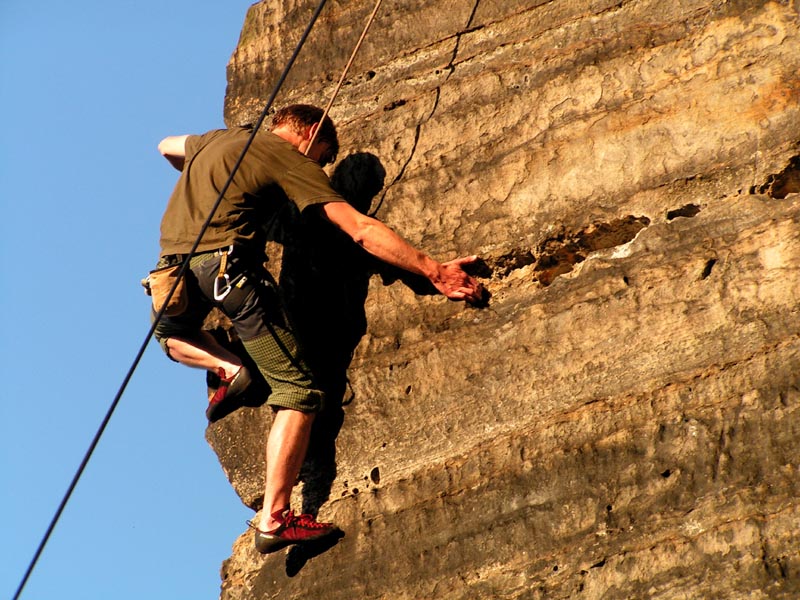 Czechia - climbing in the Elbe Sandstone 71