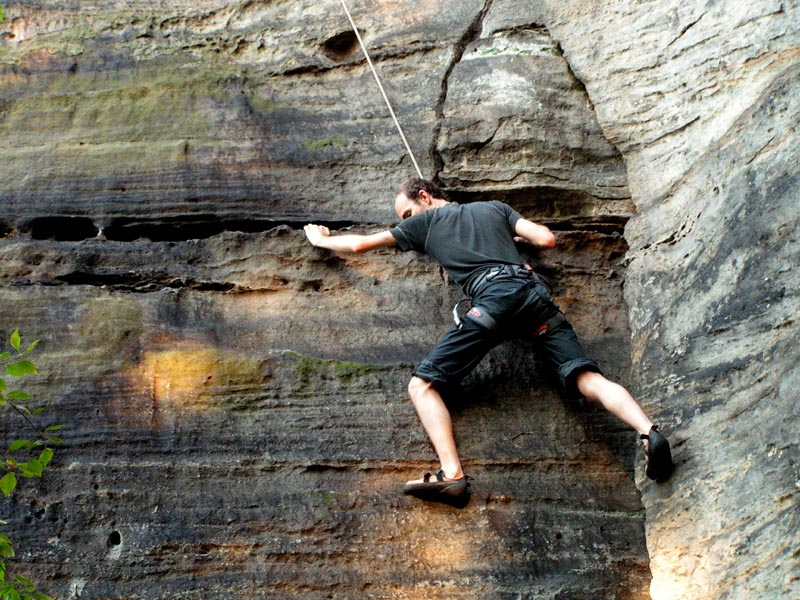 Czechia - climbing in the Elbe Sandstone 74