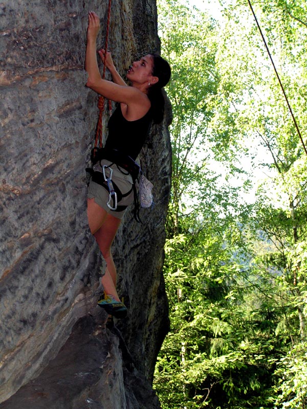 Czechia - climbing in the Elbe Sandstone 89