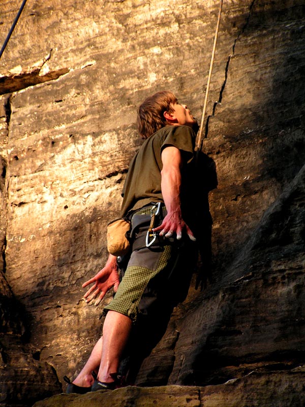 Czechia - climbing in the Elbe Sandstone 91