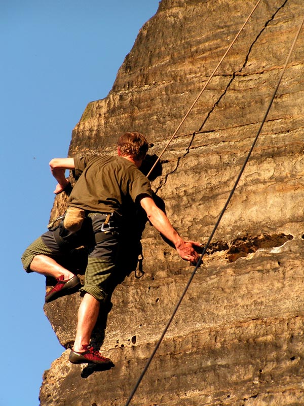 Czechia - climbing in the Elbe Sandstone 92