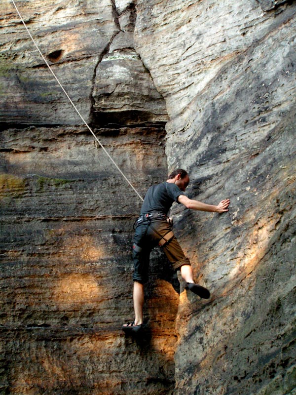 Czechia - climbing in the Elbe Sandstone 95