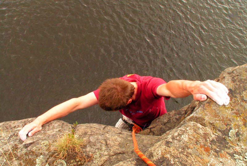 Czechia - climbing in Hřiměždice 10