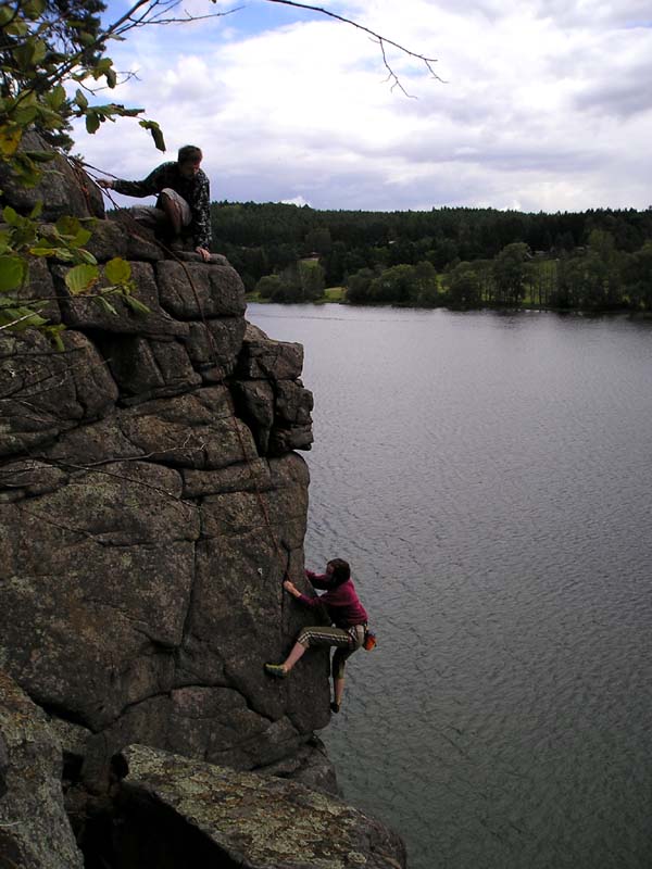 Czechia - climbing in Hřiměždice 11