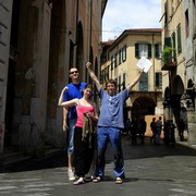 In the streets of Pisa