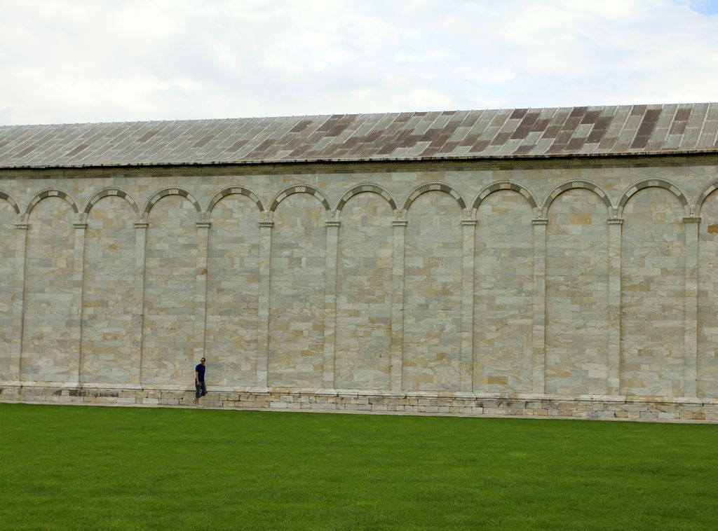 Miso in front of Camposanto monumentale