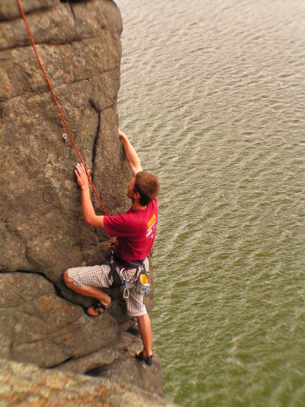 Czechia - climbing in Hřiměždice 15