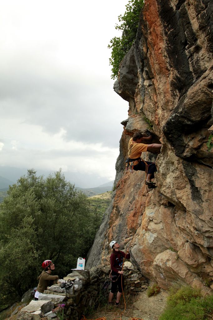 Climbing in Pietralba
