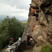 Climbing in Pietralba
