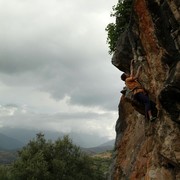 Brano climbing in Pietralba