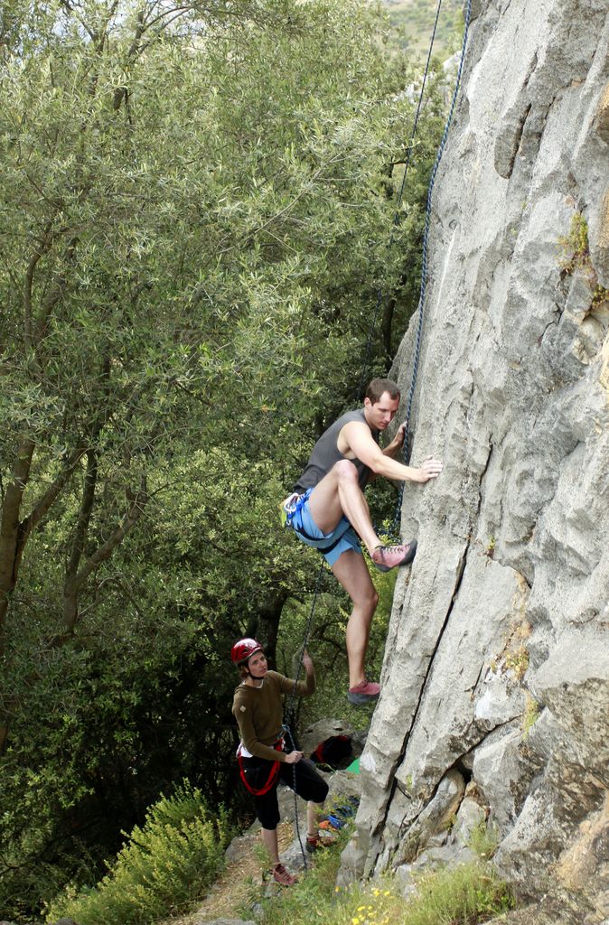 Miso climbing in Pietralba 01