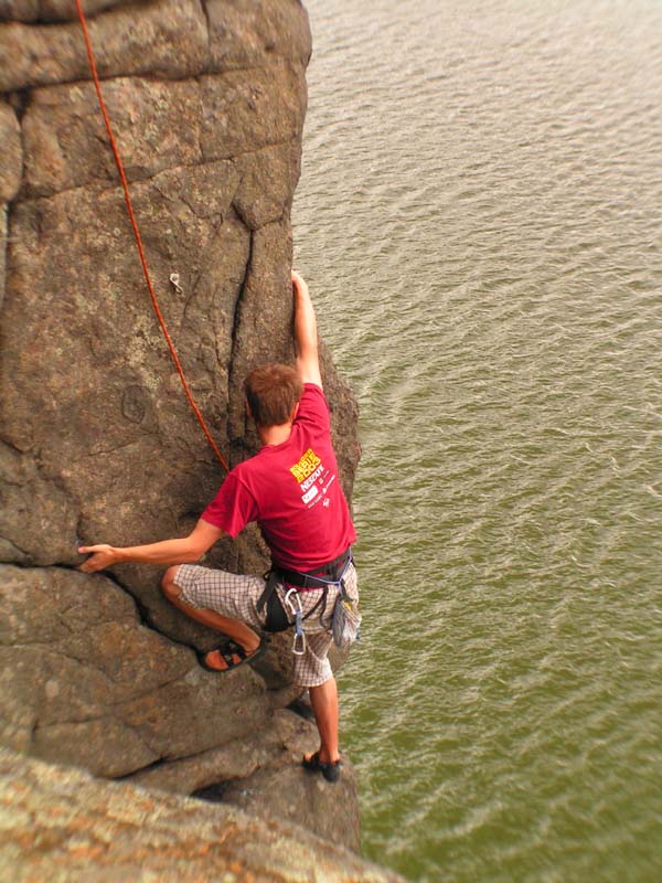 Czechia - climbing in Hřiměždice 16