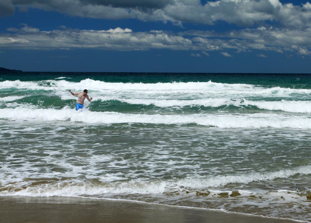 Miso at Farinole beach