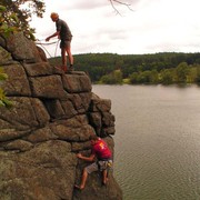 Czechia - climbing in Hřiměždice 17