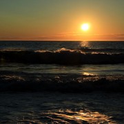 Corsica - a sunset in Farinole