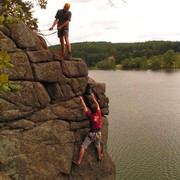 Czechia - climbing in Hřiměždice 18